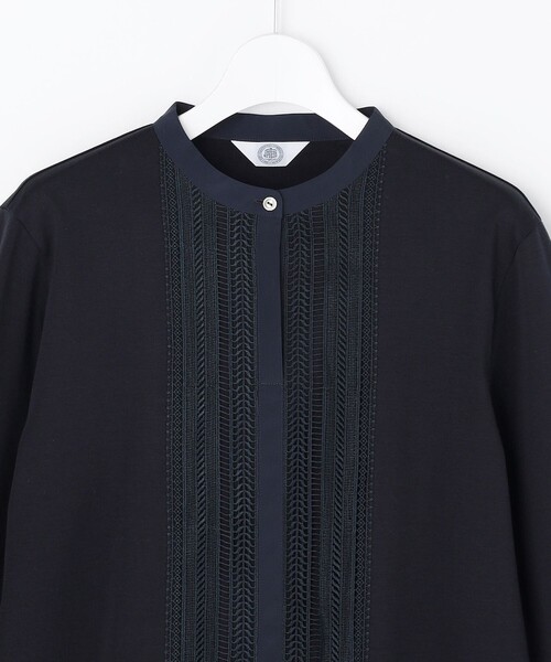 tシャツ レースコンビ ボウタイ カットソー レディース : ZOZOTOWN