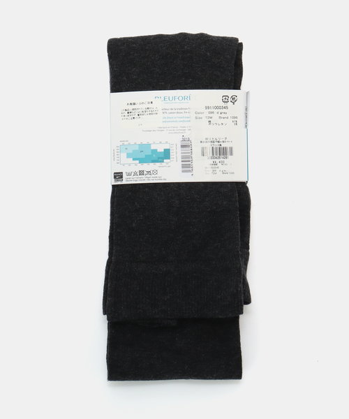 Spick＆Span タイツ BLEU FORET / ブルーフォレ VELVET COMBED