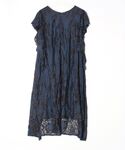 「CAWAII」 半袖ワンピース M2 ネイビ...の詳細画像1