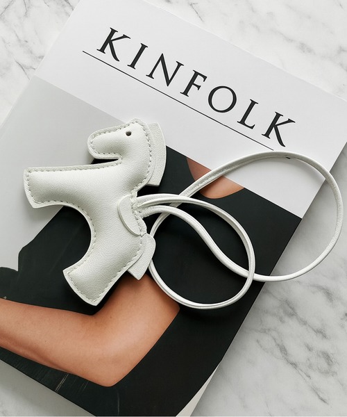 NOLITA LABORATORY チャーム 「 NOLITA / ノリータ 」 馬モチーフ 合皮