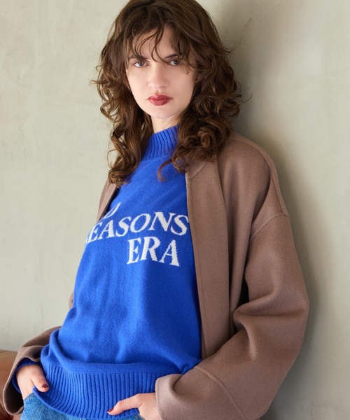 R-ISM コート アウター 「カシミヤブレンド」リバーロングコート