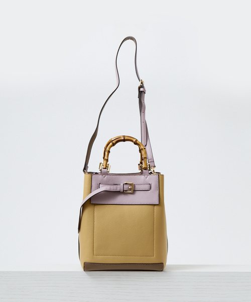 「LOWELL things」 ハンドバッグ フリー ブラウン レディース_画像4