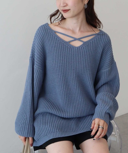 ♡新品♡earth music&amp;ecology ニット earth music&ecology（アース ミュージック＆エコロジー） ニット