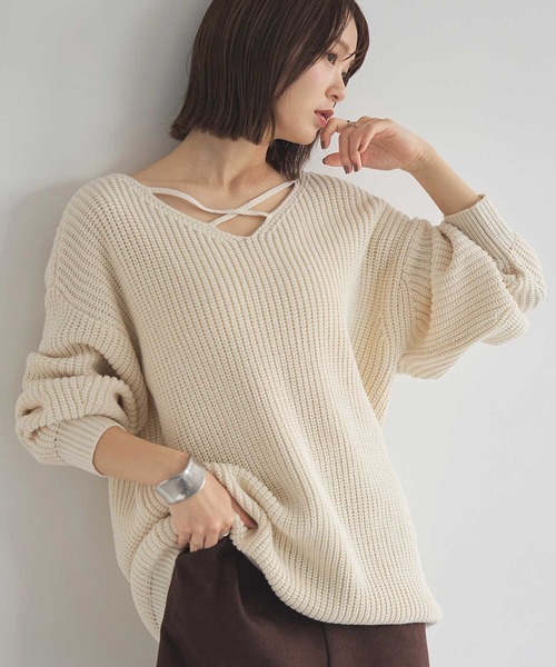 ♡新品♡earth music&amp;ecology ニット earth music&ecology（アース ミュージック＆エコロジー） ニット