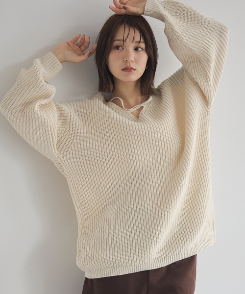 ♡新品♡earth music&amp;ecology ニット earth music&ecology（アース ミュージック＆エコロジー） ニット