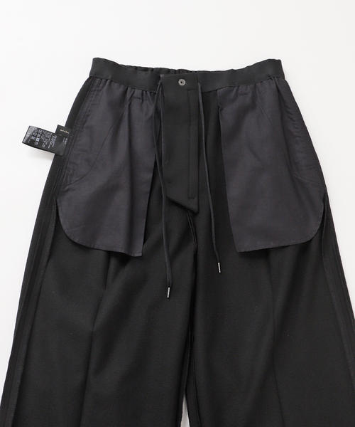 Spick＆Span（スピック アンド スパン） スラックス パンツ 裏起毛