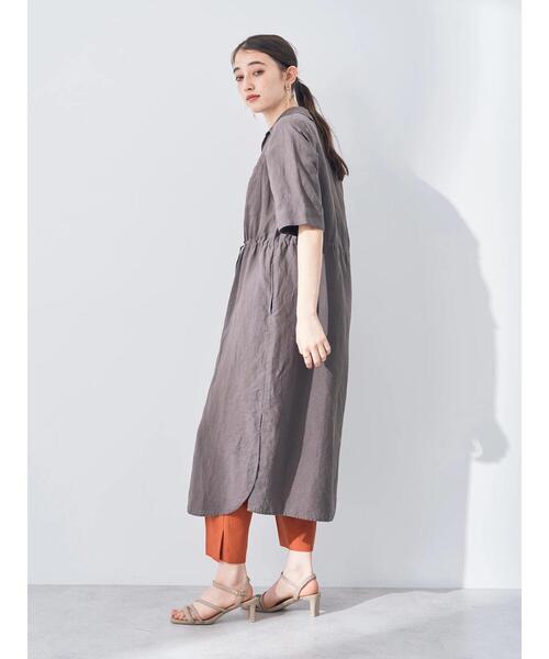 「YECCA VECCA」 シャツワンピース FREE ベージュ レディース_画像8