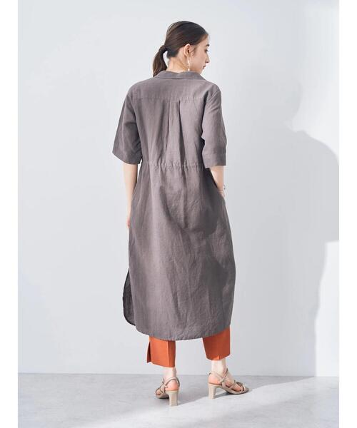 「YECCA VECCA」 シャツワンピース FREE ベージュ レディース_画像9