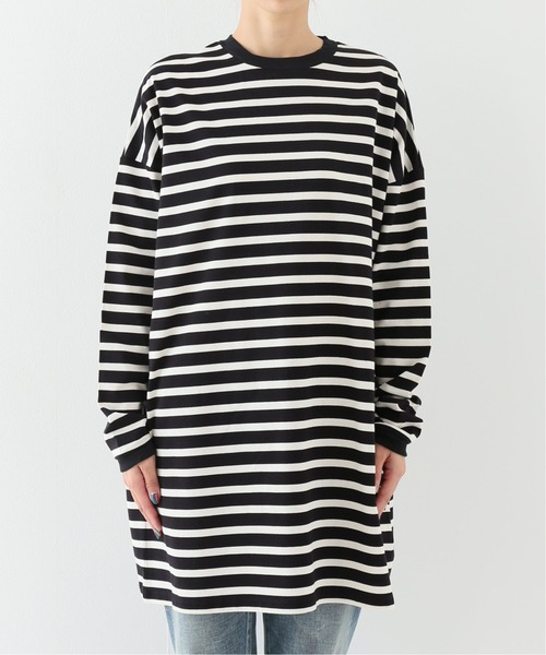 「JOURNAL STANDARD LUXE」 長袖ワンピース FREE ブラック レディース_画像3