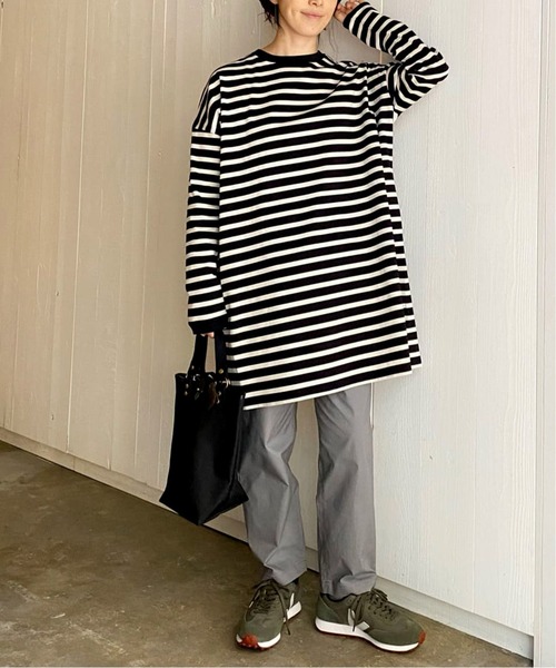 「JOURNAL STANDARD LUXE」 長袖ワンピース FREE ブラック レディース_画像8