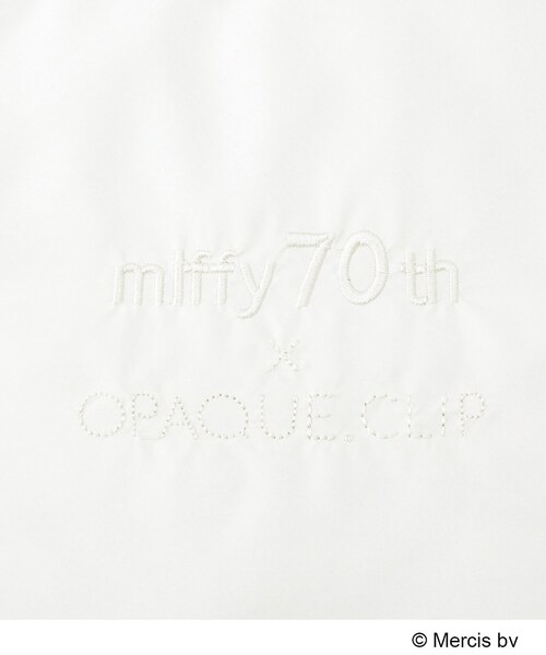 OPAQUE.CLIP（オペークドットクリップ） トートバッグ 「コラボ」miffy