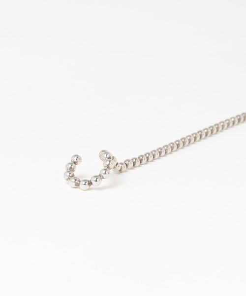 「e.m.」 イヤーカフ FREE シルバー レディース_画像2