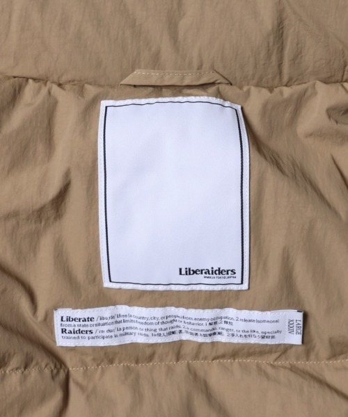 ダウンジャケット ダウン Liberaiders UTILITY DOWN JACKET（リベレイダース ユーティリティ ダウン ジャケット） メンズの画像