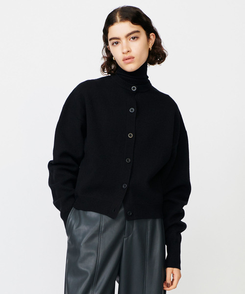 N.O.R.C ニットカーディガン フリー ブラック レディース : ZOZOTOWN