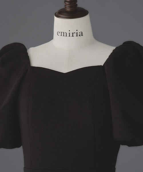 「emiriawiz」 半袖ワンピース MEDIUM ブラック レディースの画像