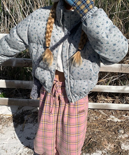 HALEY PESCA ダウンコート ダウンジャケット HALEY PESCA/フラワー