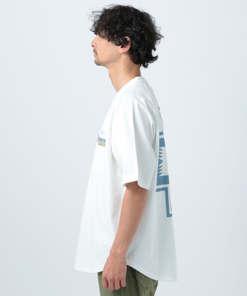 「PENDLETON」 半袖Tシャツ MEDIUM オフホワイト メンズ_画像3