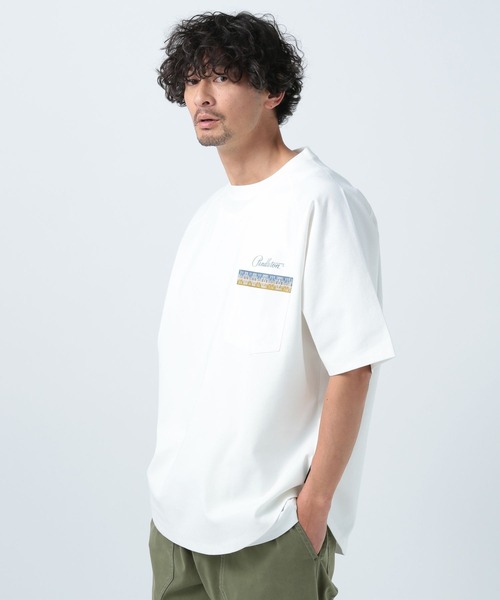 「PENDLETON」 半袖Tシャツ MEDIUM オフホワイト メンズ_画像5