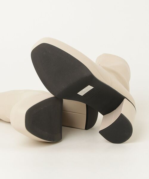 「ORiental TRaffic」 ショートブーツ LL ホワイト レディース_画像3