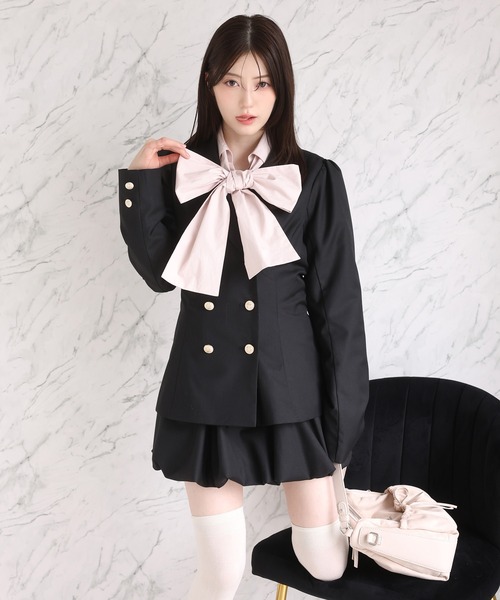 NICE CLAUP レースアップテーラードジャケット one after another NICE CLAUP ジャケット テーラードジャケット
