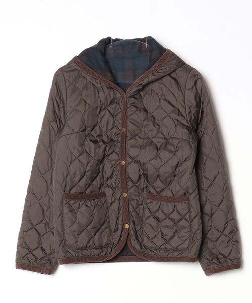 ADAM ET ROPE'（アダムエロペ） キルティングジャケット 36 ブラウン