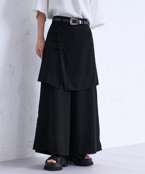 「Ellno Loset」 パンツ LARGE ブラック メンズ_画像5