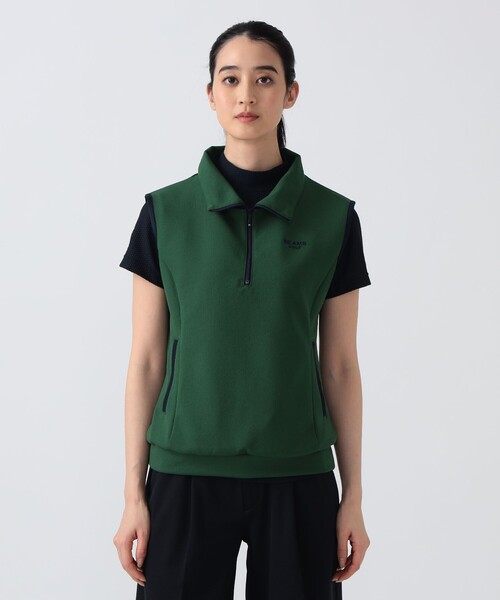 ゴルフ レディースベスト（色：グリーン系）｜レディースウエア