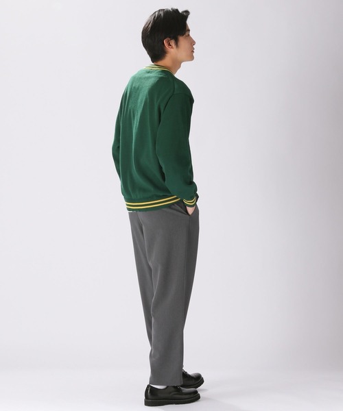 「NUMERALS」 長袖ニット MEDIUM グリーン メンズ_画像7