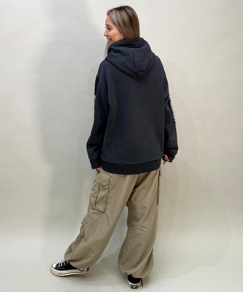 「Manhattan Portage」 プルオーバーパーカー M グレー レディース_画像7