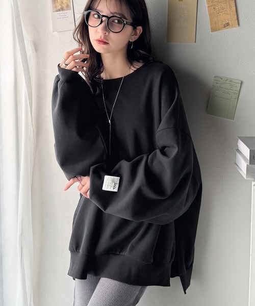 「Java」 スウェットカットソー X-LARGE 杢グレー レディース_画像8