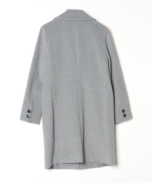 「LOWRYS FARM」 チェスターコート LARGE グレー レディース_画像2