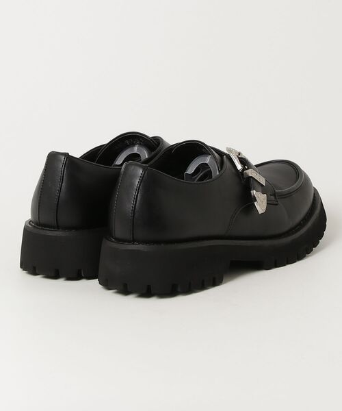 「TopIsm」 シューズ S ブラック メンズ_画像2