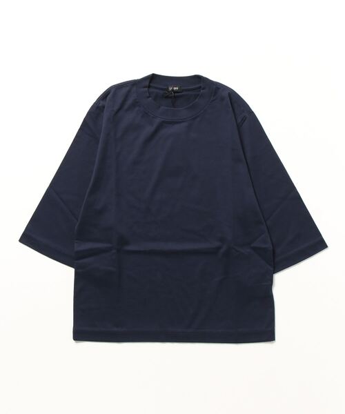 「LOEFF」 7分袖カットソー - ホワイト レディース_画像3