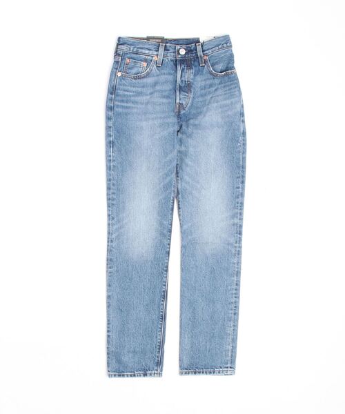 「501」 デニムパンツ 28inch ブルー レディース_画像2