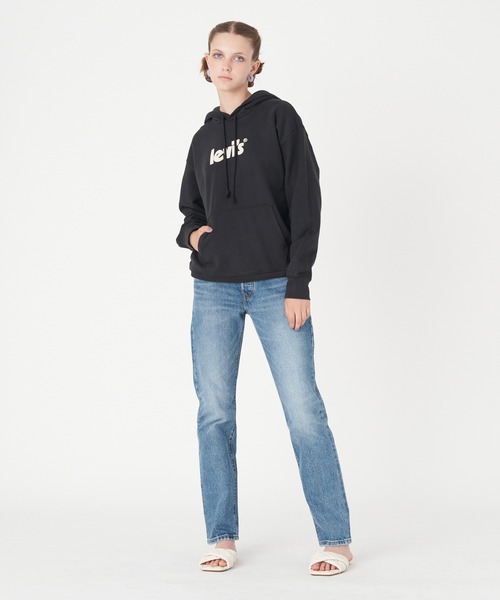 「501」 デニムパンツ 28inch ブルー レディース_画像6