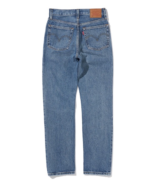 「501」 デニムパンツ 28inch ブルー レディース_画像9