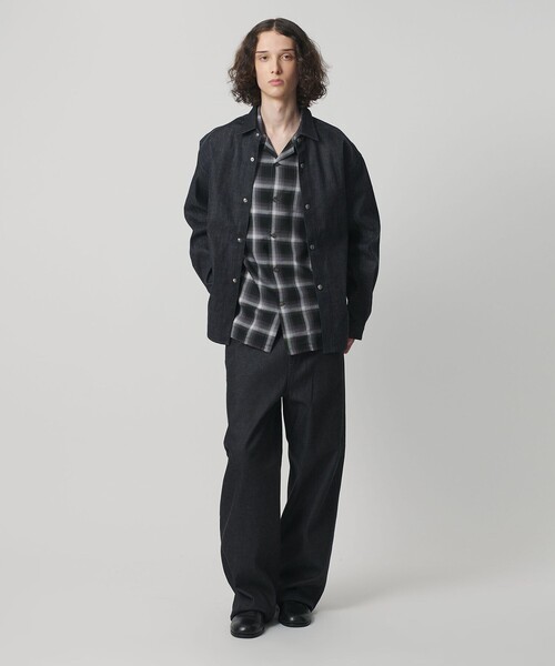 monkey time BEAUTY＆YOUTH UNITED ARROWS シャツ リジッド デニム CPO