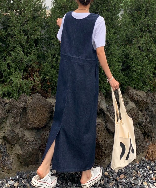 「ABITOKYO」 サロペットスカート FREE ブラック レディース_画像9