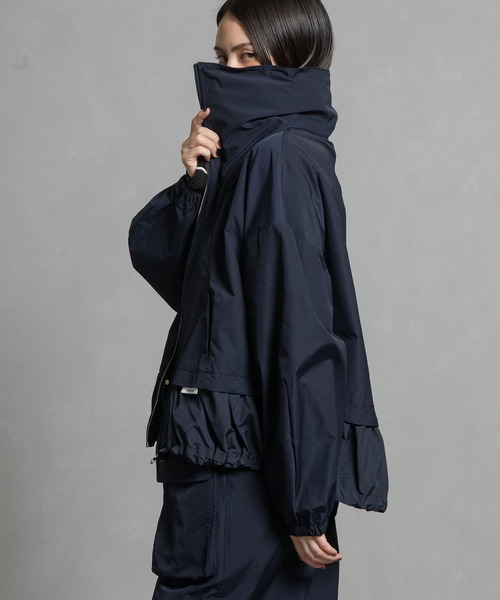 「MARECHAL TERRE」 ブルゾン MEDIUM ネイビー レディース_画像4