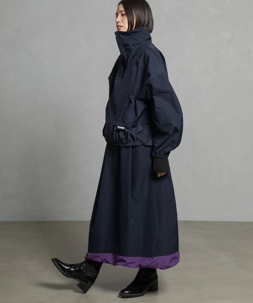 「MARECHAL TERRE」 ブルゾン MEDIUM ネイビー レディース_画像9