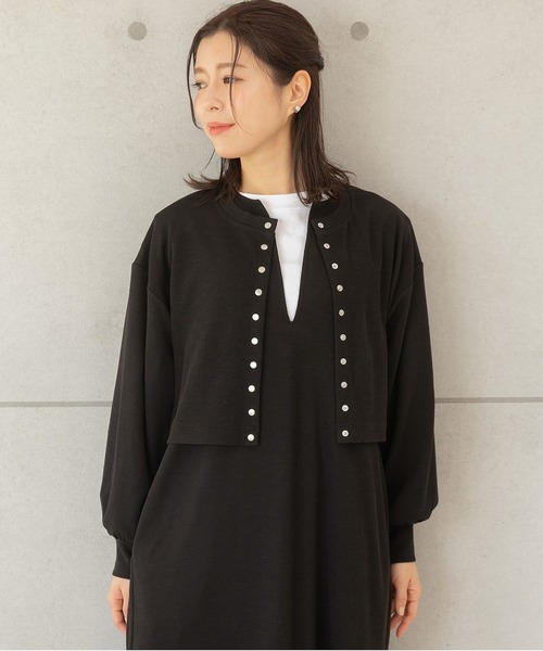 「PREFERIR」 セットアップ MEDIUM ブラック レディース_画像5