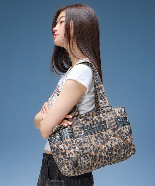 X-girl（エックスガール） ショルダーバッグ バッグ 2WAY DRUM BAG
