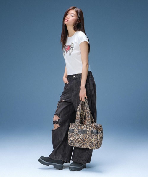 X-girl（エックスガール） ショルダーバッグ バッグ 2WAY DRUM BAG