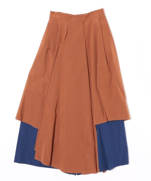 「UN3D.」 フレアスカート 40 グレー レディースの画像