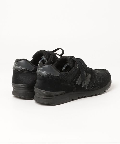 「New Balance」 ローカットスニーカー 26.5cm ブラック メンズ_画像2