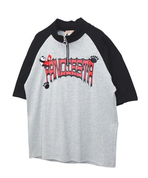 「PANDIESTA」 半袖Tシャツ L ホワイト メンズ_画像3