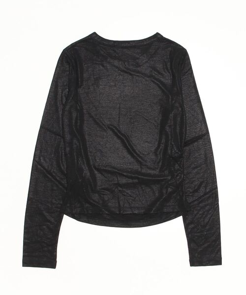 「ALLSAINTS」 長袖カットソー 6 ブラック レディース_画像2