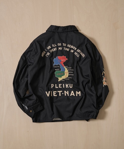 コート ジャケット 「TAILOR TOYO/東洋テーラー」COTTON VIET-NAM JACKET VIET-NAM MAP メンズの画像