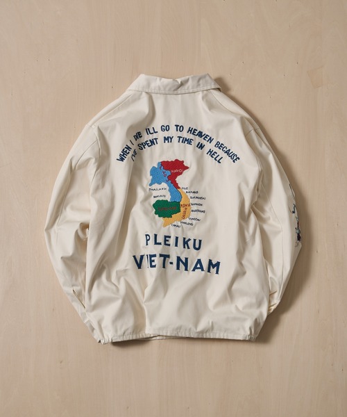 コート ジャケット 「TAILOR TOYO/東洋テーラー」COTTON VIET-NAM JACKET VIET-NAM MAP メンズの画像