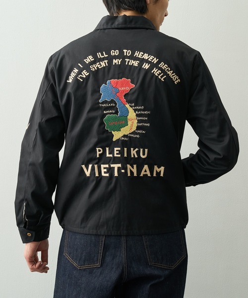 コート ジャケット 「TAILOR TOYO/東洋テーラー」COTTON VIET-NAM JACKET VIET-NAM MAP メンズの画像